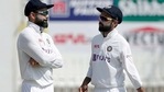 Indian cricket team captain Virat Kohli with vice captain Ajinkya Rahane. (Source: BCCI)(PTI) Indian cricket team captain Virat Kohli with vice captain Ajinkya Rahane. (Source: BCCI)(PTI)