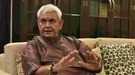 Jammu and Kashmir’s lieutenant governor Manoj Sinha.(Vipin Kumar/HT Archive) Jammu and Kashmir’s lieutenant governor Manoj Sinha.(Vipin Kumar/HT Archive)