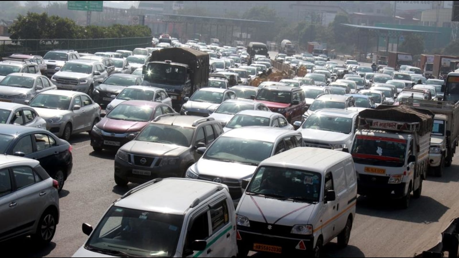 Farmers’ Protest: Traffic Crawls As Delhi Borders Remain Affected ...