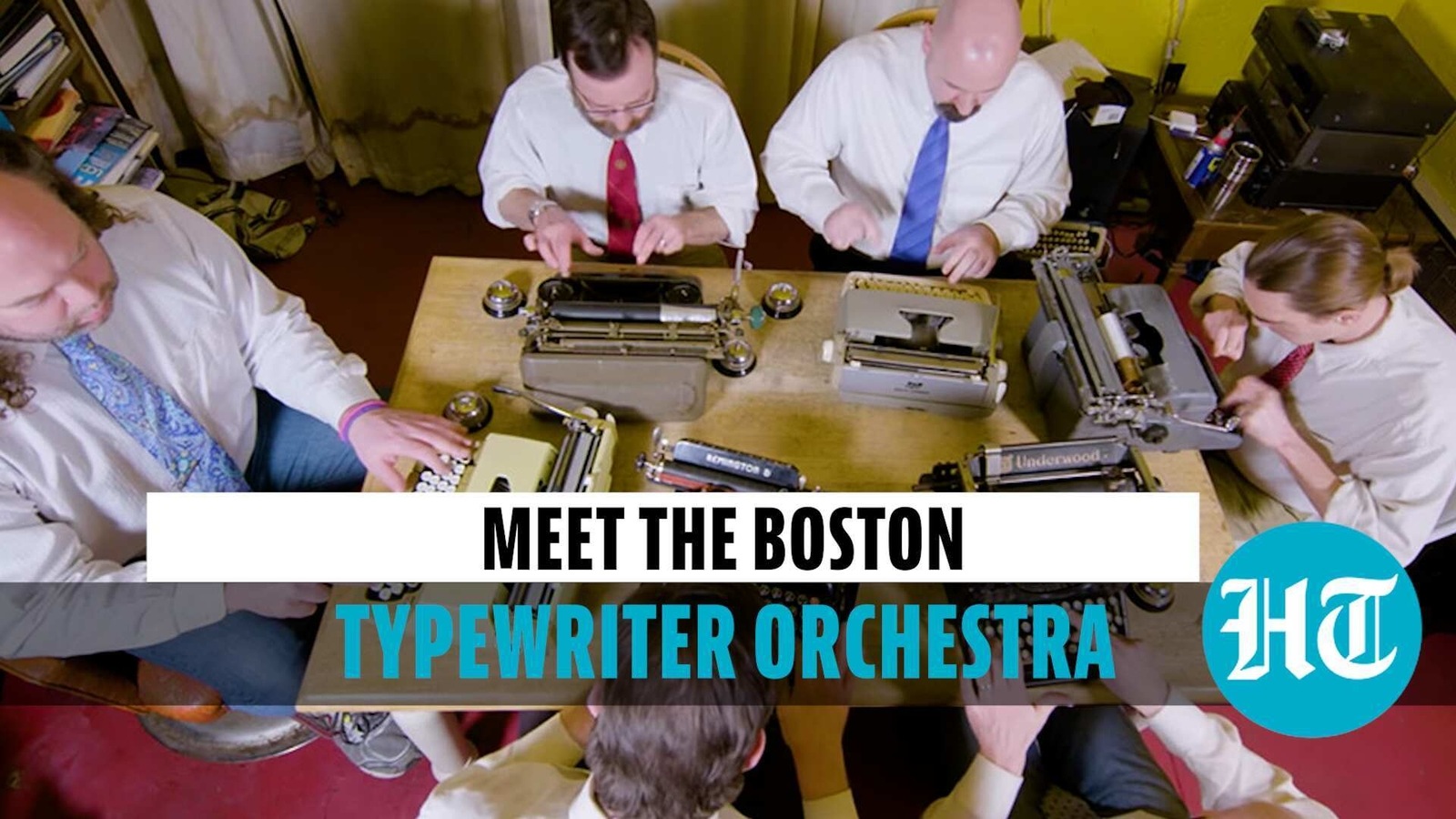 A different set of keys Meet the Boston Typewriter Orchestra