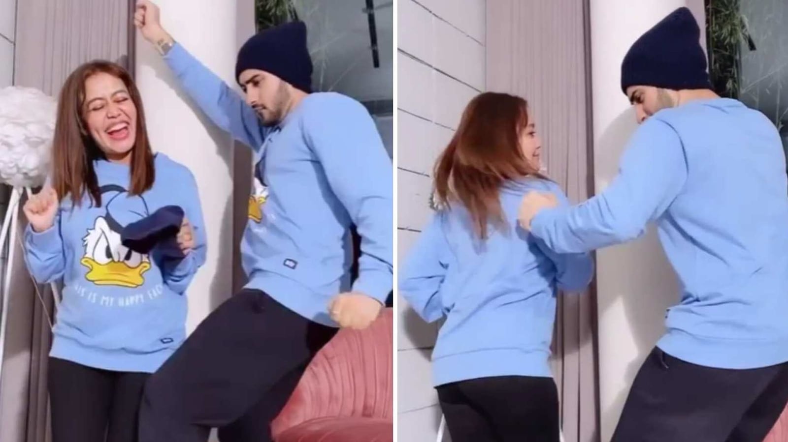 Neha Kakkar Does The ‘booty Shake With Husband Rohanpreet Singh Watch 
