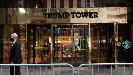 Trump Tower has been the site of many anti-Trump protests over the past four years.(AFP)