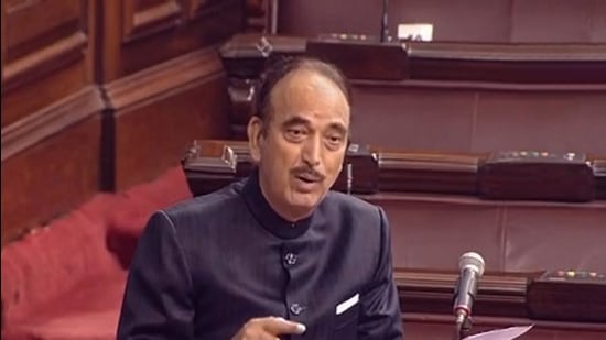 Congress MP Ghulam Nabi Azad. (PTI)