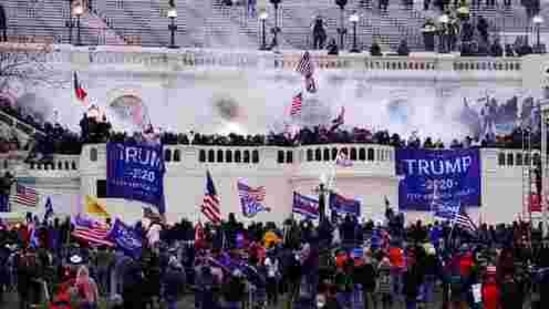 Violent rioters, loyal to President Donald Trump, storm the Capitol in Washington.(File Photo / AP)