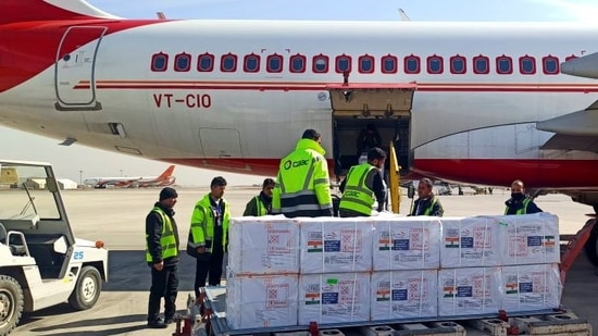 The supplies under the Vaccine Maitri initiative, which began on January 21, have earned India considerable goodwill, especially in small countries such as the Commonwealth of Dominica. (TWITTER/@MEAIndia).