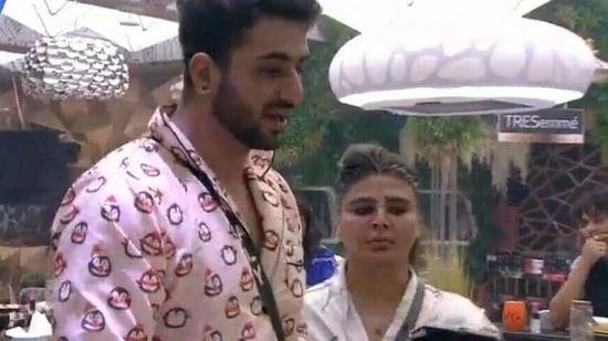 Aly Goni and Rakhi Sawant have not shared the best of equations inside the Bigg Boss 14 house. (Colors)