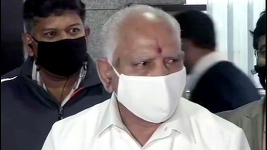 Karnataka chief minister BS Yediyurappa. (ANI)