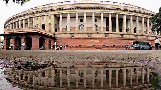 In the ongoing session for the discussion on the Union budget, the opposition parties have constantly attacked the Centre over the implementation of the budget and the farm laws in both houses of the parliament.(Reuters)