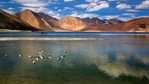 After a nine-month standoff, the two militaries reached the agreement on disengagement in the north and south banks of Pangong lake. (AP Photo) After a nine-month standoff, the two militaries reached the agreement on disengagement in the north and south banks of Pangong lake. (AP Photo)