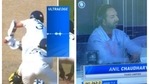 Third umpire Anil Chaudhary faced flak from the cricketing fraternity and Twitter users for his error Third umpire Anil Chaudhary faced flak from the cricketing fraternity and Twitter users for his error
