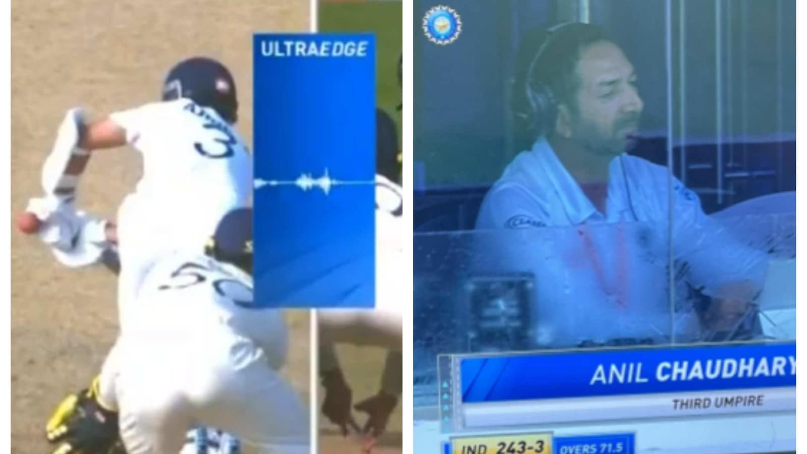 Twitter users, cricketers come down heavily on umpire Anil Chaudhary for big error