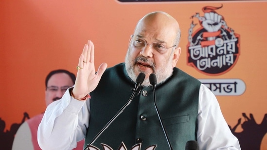 Union Home Minister Amit Shah.(ANI) Union Home Minister Amit Shah.(ANI)