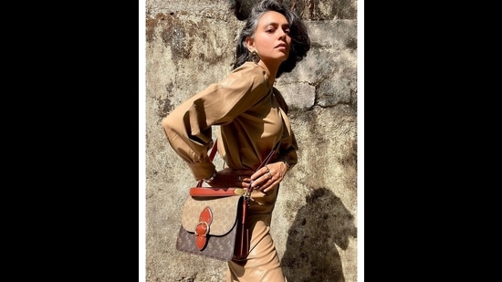 Stylist Isha Bhansali rocks a PVC top and pants (Photo: Instagram/IshaBhansali) Stylist Isha Bhansali rocks a PVC top and pants (Photo: Instagram/IshaBhansali)