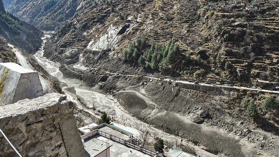Earlier, Chief Minister Trivendra Singh Rawat said that the lake near Raini was being monitored through satellites and assured that there was nothing to be worried about.(PTI)
