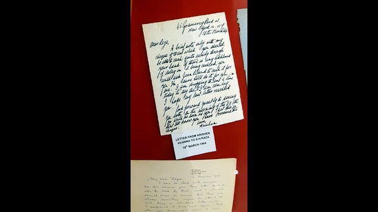 Letters, books, catalogues and other exhibits are on display at this show. Letters, books, catalogues and other exhibits are on display at this show.