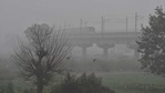 A Delhi metro runs during a foggy morning, in New Delhi. ANI photo A Delhi metro runs during a foggy morning, in New Delhi. ANI photo