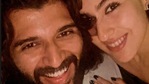 Sara Ali Khan with Vijay Deverakonda. Sara Ali Khan with Vijay Deverakonda.