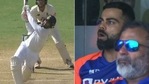 Virat Kohli almost couldn't believe the ease at which Rishabh Pant hit a six. (BCCI/Screengrab) Virat Kohli almost couldn't believe the ease at which Rishabh Pant hit a six. (BCCI/Screengrab)