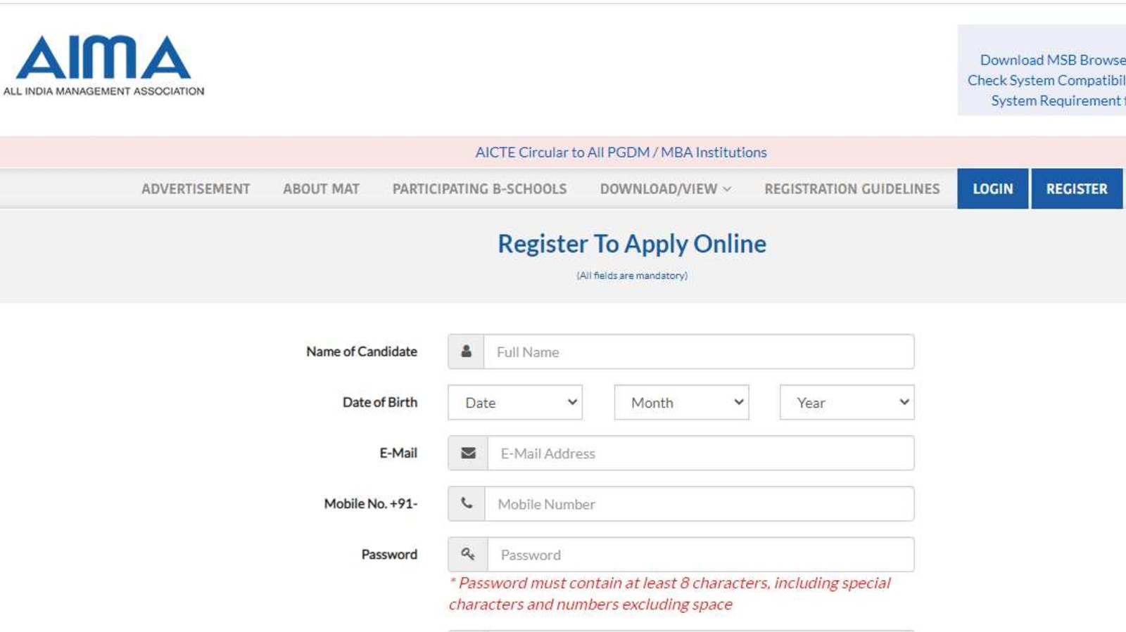 AIMA MAT 2021 registration ends today, here's direct link Hindustan Times