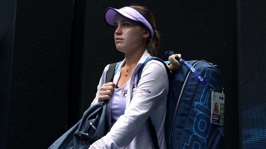 Sofia Kenin of the U.S. (REUTERS)