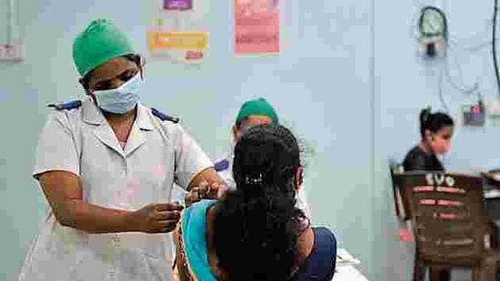 The coronavirus caseload of India on Saturday reached 10,892,746 with the addition of 12,143 new cases. (Satish Bate/HT Photo) The coronavirus caseload of India on Saturday reached 10,892,746 with the addition of 12,143 new cases. (Satish Bate/HT Photo)