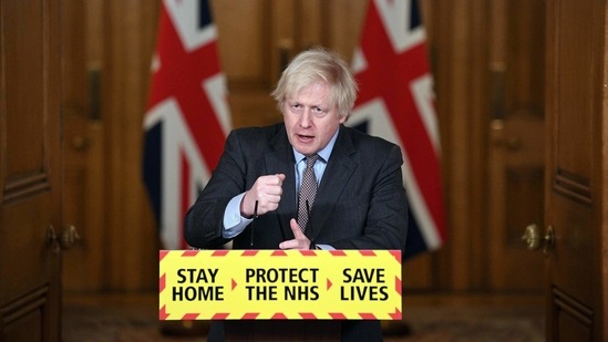 Britain's Prime Minister Boris Johnson said it’s vital to get to bottom of how the pandemic originated.(AFP)