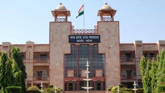 The high court administration has now framed standard operation procedures for a 'hybrid system' to conduct hearings physically as well as through virtual mode.(PTI) The high court administration has now framed standard operation procedures for a 'hybrid system' to conduct hearings physically as well as through virtual mode.(PTI)