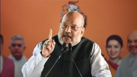 The BJP’s signature move under Amit Shah has been the fracturing of local parties during elections (PTI) The BJP’s signature move under Amit Shah has been the fracturing of local parties during elections (PTI)