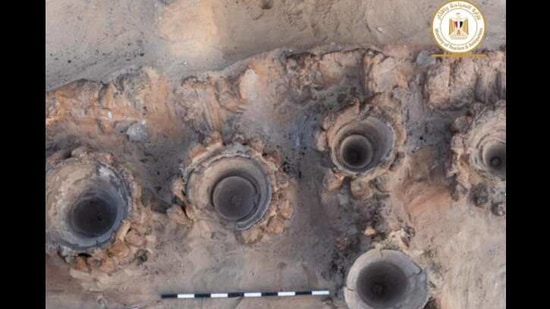 Adams said the factory was apparently built in this area to provide royal rituals with beer, given that archaeologists found evidences showing the use of beer in sacrificial rites of ancient Egyptians. (Facebook/Ministry of Tourism and Antiquities) Adams said the factory was apparently built in this area to provide royal rituals with beer, given that archaeologists found evidences showing the use of beer in sacrificial rites of ancient Egyptians. (Facebook/Ministry of Tourism and Antiquities)