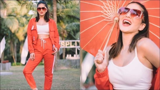 Sunny Leone shows how to sizzle when out for a run and we are taking fashion cue(Instagram/sunnyleone)