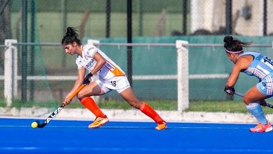 India women's hockey player