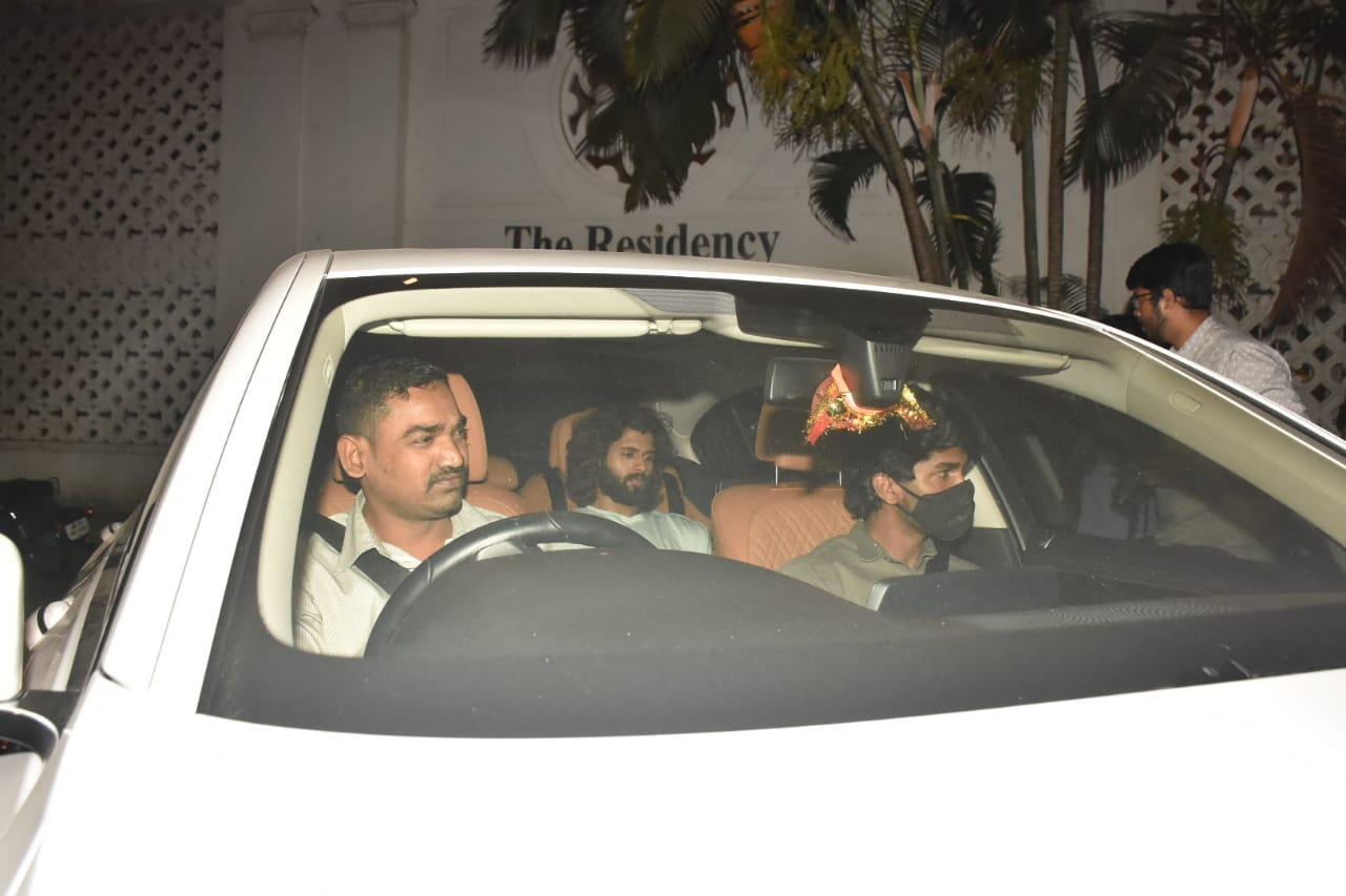 Vijay Deverakonda at Karan Johar's house party. (Varinder Chawla) Vijay Deverakonda at Karan Johar's house party. (Varinder Chawla)