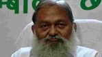 Haryana's home minister Anil Vij is seen in this file photo. (HT Photo) Haryana's home minister Anil Vij is seen in this file photo. (HT Photo)