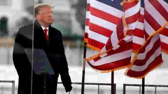 FILE PHOTO: U.S. President Donald Trump looks on at the end of his speech during a rally to contest the certification of the 2020 U.S. presidential election results by the U.S. Congress, in Washington, U.S, January 6, 2021. REUTERS/Jim Bourg/File Photo/File Photo(REUTERS)