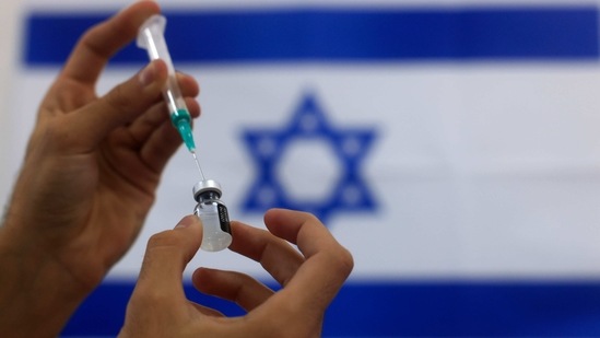 The rate of symptomatic Covid-19 decreased by 94 per cent among people who received two doses of the vaccine, according to a press release from Clalit Research Institute.(AP) The rate of symptomatic Covid-19 decreased by 94 per cent among people who received two doses of the vaccine, according to a press release from Clalit Research Institute.(AP)
