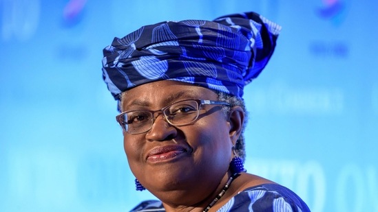 Ngozi Okonjo-Iweala ran against seven other candidates by espousing a belief in trade's ability to lift people out of poverty.(AFP)