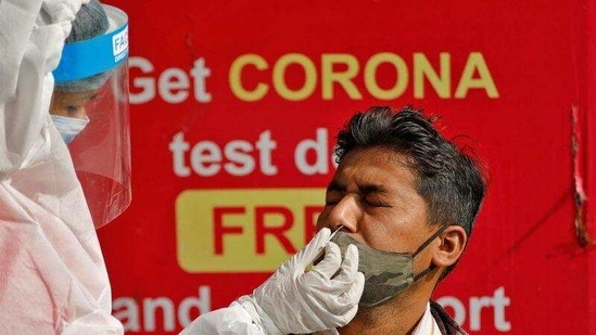 Gujarat reported 247 new Covid-19 cases and one death on Sunday. (Reuters) Gujarat reported 247 new Covid-19 cases and one death on Sunday. (Reuters)