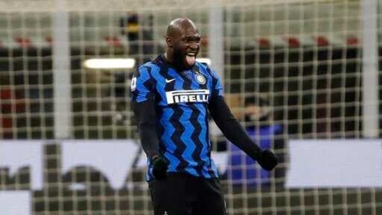 Inter Milan's Romelu Lukaku celebrates. (AP) Inter Milan's Romelu Lukaku celebrates. (AP)