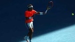 Spain's Rafael Nadal hits a forehand to Italy's Fabio Fognini during their fourth round match at the Australian Open tennis championships in Melbourne, Australia.(AP) Spain's Rafael Nadal hits a forehand to Italy's Fabio Fognini during their fourth round match at the Australian Open tennis championships in Melbourne, Australia.(AP)