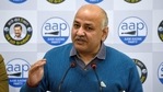 Deputy chief minister Manish Sisodia during a press conference at his party office, in New Delhi. (ANI Photo) Deputy chief minister Manish Sisodia during a press conference at his party office, in New Delhi. (ANI Photo)