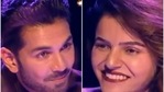 Abhinav Shukla and Rubina Dilaik in Bigg Boss 14. Abhinav Shukla and Rubina Dilaik in Bigg Boss 14.