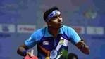 Sharath Kamal Achanta of India competes against Maharu Yoshimura of Japan during day two of the ITTF-Asian Table Tennis Championships at Among Raga Stadium.(Getty Images) Sharath Kamal Achanta of India competes against Maharu Yoshimura of Japan during day two of the ITTF-Asian Table Tennis Championships at Among Raga Stadium.(Getty Images)