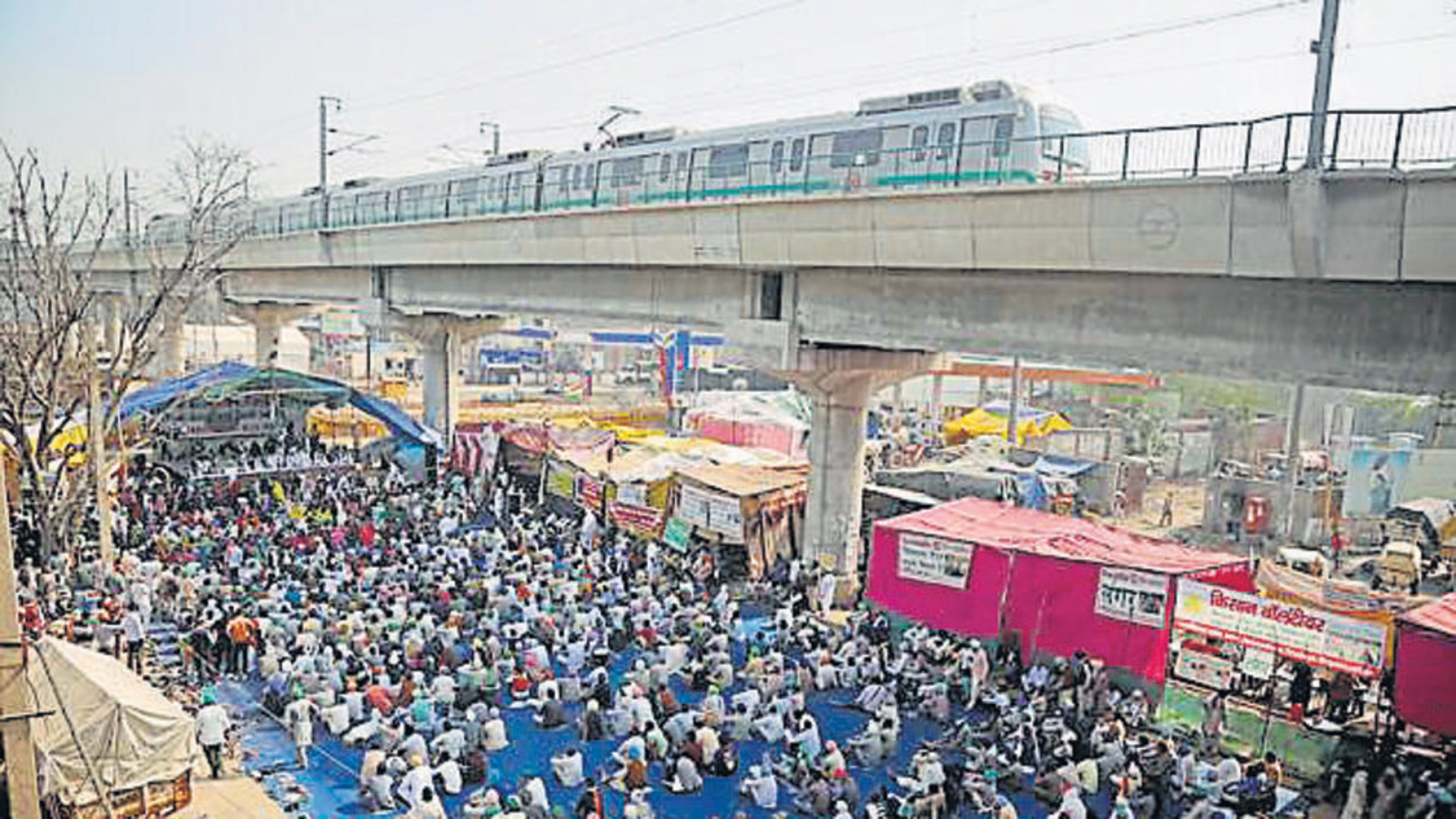 Farmers’ protest: Several Delhi borders points remain closed, traffic diverted