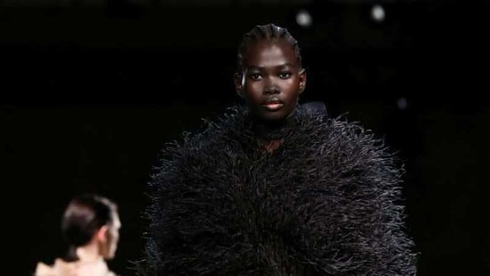 Jason Wu's creations being worn by models during New York Fashion Week.(REUTERS)