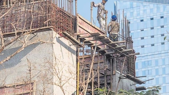 In view of the lockdown, MahaRera had first extended validity of real estate projects by 3 months on April 2, and then extended it by another 3 months on May 18.(HT FILE) In view of the lockdown, MahaRera had first extended validity of real estate projects by 3 months on April 2, and then extended it by another 3 months on May 18.(HT FILE)