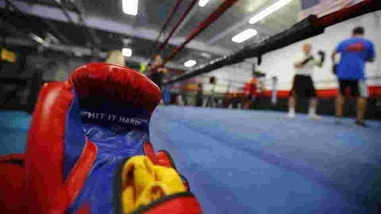 File image of The words boxing gloves. (REUTERS) File image of The words boxing gloves. (REUTERS)