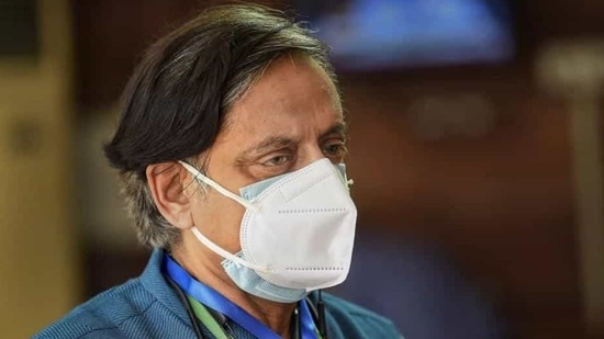 Taking to Twitter, Tharoor shared a cartoon of yoga guru Ramdev doing a sirsasana or a headstand in front of a board showing the price of petrol at Rupees 90 per litre.(PTI file photo) Taking to Twitter, Tharoor shared a cartoon of yoga guru Ramdev doing a sirsasana or a headstand in front of a board showing the price of petrol at Rupees 90 per litre.(PTI file photo)