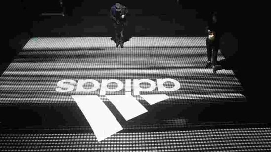 An Adidas logo is seen at the new Futurecraft shoe unveiling event in New York City, New York, U.S. April 6, 2017. REUTERS/Joe Penney(REUTERS)