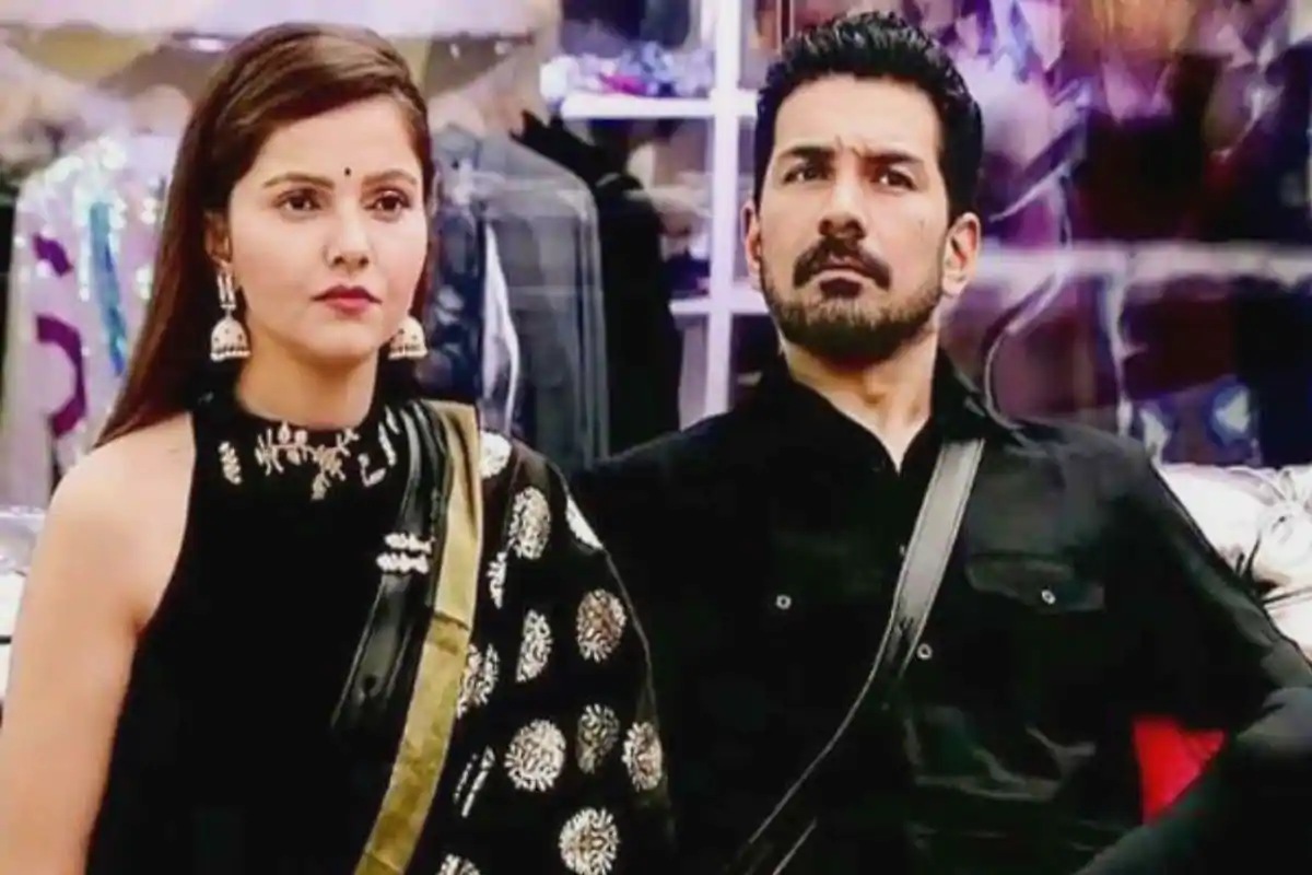Rubina Dilaik and Abhinav on the show. Rubina Dilaik and Abhinav on the show.