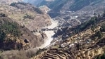 Warning systems failed both at Rishi Ganga and Tapovan Vishnugad hydropower project. The India Meteorological Department doesn't yet have any weather monitoring stations in the higher reaches of the mountains.(PTI) Warning systems failed both at Rishi Ganga and Tapovan Vishnugad hydropower project. The India Meteorological Department doesn't yet have any weather monitoring stations in the higher reaches of the mountains.(PTI)